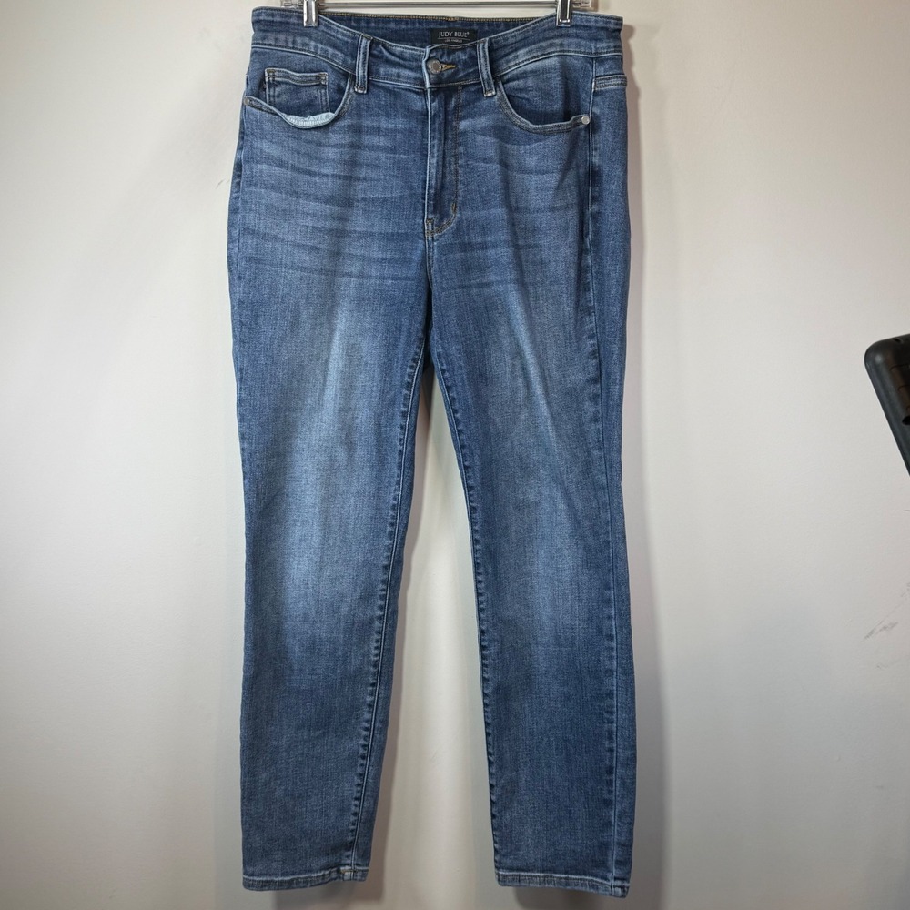 Good Judy Blue Slim Fit Jeans Women 14W Blue Good JB82180MD-CO-PL Stretch Denim